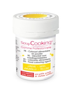 Scrapcooking Poeder Kleurstof Geel -5gr-