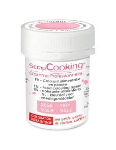 Scrapcooking Poeder Kleurstof Licht Roze -5gr-