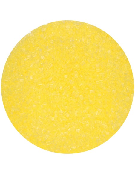 FunCakes Gekleurde Suiker Geel -80gr-