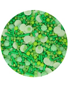 FunCakes Sprinkle Medley Green -50gr-