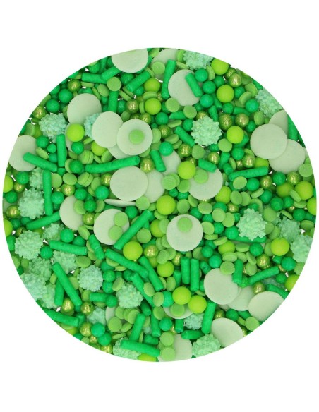FunCakes Sprinkle Medley Green -50gr-