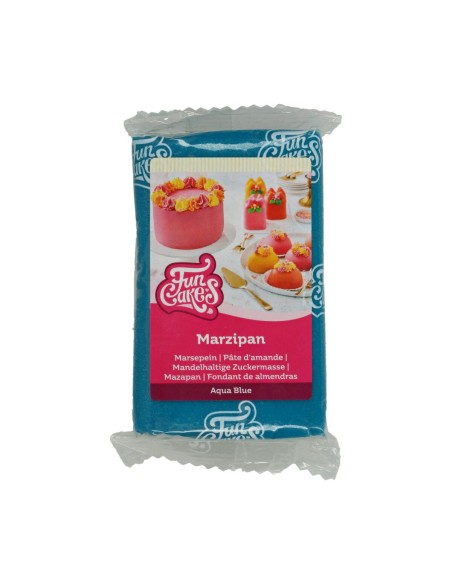 FunCakes Marsepein Blauw Aqua Blue -250gr-