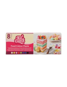 FunCakes Eetbare Kleurstof Pasta Set -8st-