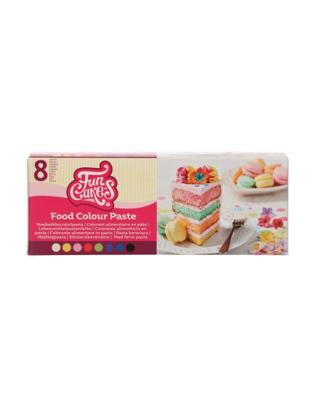 FunCakes Eetbare Kleurstof Pasta Set -8st-