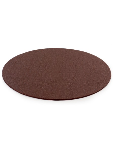 Decora Cake Board Rond Bruin -22cm- //