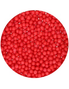 FunCakes Zachte Parels Rood Medium -80gr-