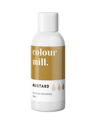 Colour Mill Chocolade Kleurstof Mustard -100ml- //