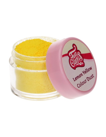 FunCakes Edible Dust Lemon Yellow