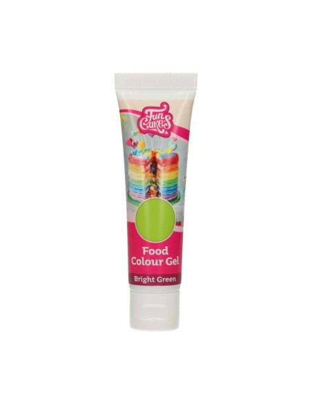 FunCakes Eetbare Kleurstof Gel Bright Green -30gr-