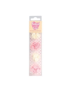 Baked with Love Suikerdecoratie Mini Bloemen -48st-