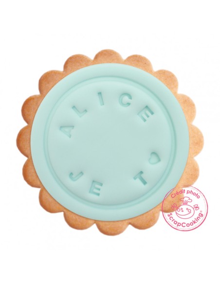 Scrapcooking Stempelset Rond -85st-