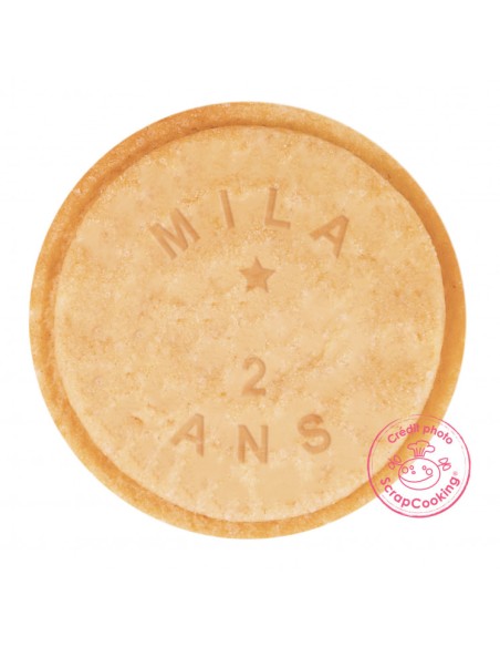 Scrapcooking Stempelset Rond -85st-