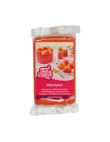 FunCakes Marsepein Oranje Sunset Orange -250gr-