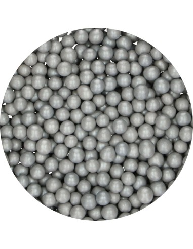 FunCakes Chocoparels Zilver Medium -80gr-