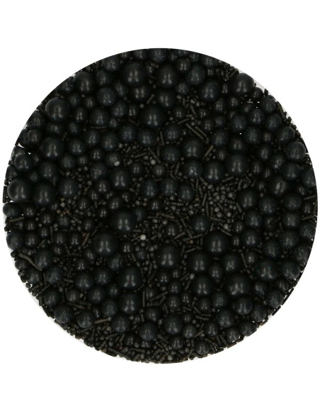 FunCakes Sprinkle Medley Zwart -50gr-