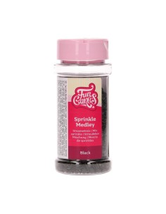 FunCakes Sprinkle Medley Zwart -50gr- 2