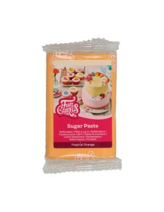 FunCakes Rolfondant Oranje Tropical Orange -250gr-