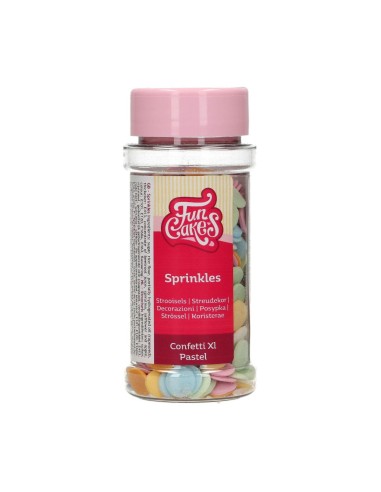 FunCakes Confetti XL Pastel -55gr-