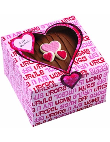 Wilton 1-Cupcake Box You Bake Me Smile -3st-