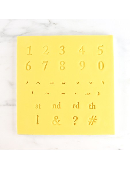 PME Stempelset Fun Fonts Numerals&Specials - Collection 2 //