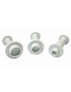 PME Plunger Uitsteker Set Rond Mini -3st-