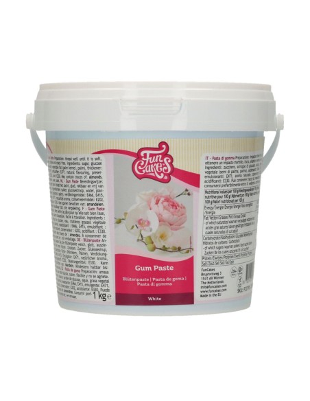 FunCakes Gum Paste Wit -1kg-