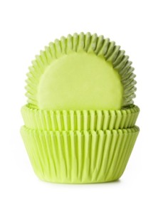 House of Marie Baking Cups Effen Lime (50st)