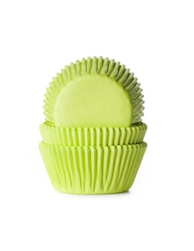 House of Marie Baking Cups Effen Lime (50st)