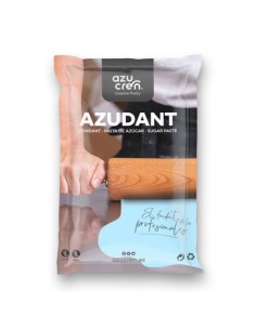 Azucren Vanille Rolfondant Baby Blauw -250gr- 