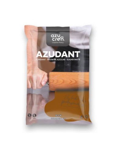 Azucren Vanille Rolfondant Bruin -250gr-