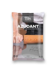 Azucren Vanille Rolfondant Grijs -250gr-