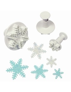 PME Snowflake Plunger (set van 3)