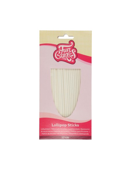 FunCakes Lollystokjes -12cm- 50st