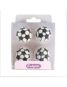 Culpitt Suikerdecoratie Voetbal -12st-