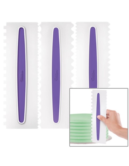 Wilton Schraper Patroon Set -3st-