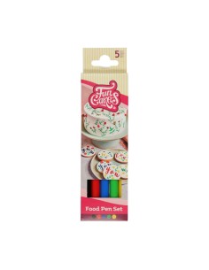 FunCakes Eetbare Stift Primair Set -5st-