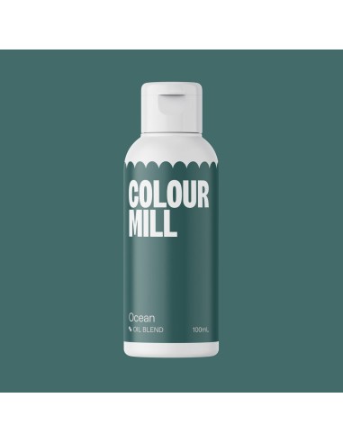 Colour Mill Chocolade Kleurstof Ocean -100ml- //