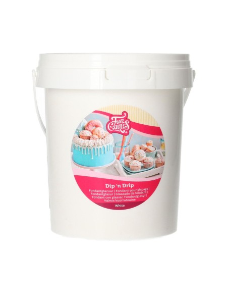 FunCakes Dip 'n Drip Wit -1kg-