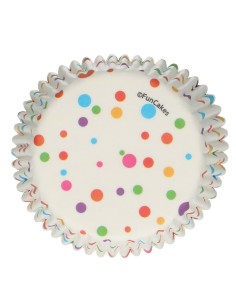 FunCakes Baking Cups Confetti -48st-