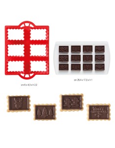 Decora Uitsteker Set Chocolade Kerstkoekjes -2st- 2