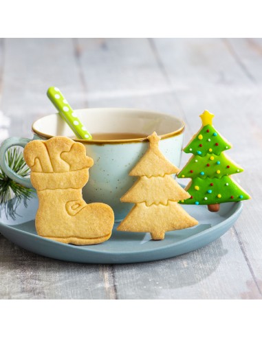 Decora Uitsteker Set Laars en Kerstboom -2st-