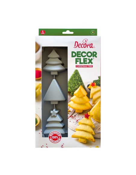 Decora Siliconen Bakvorm Kerstboom