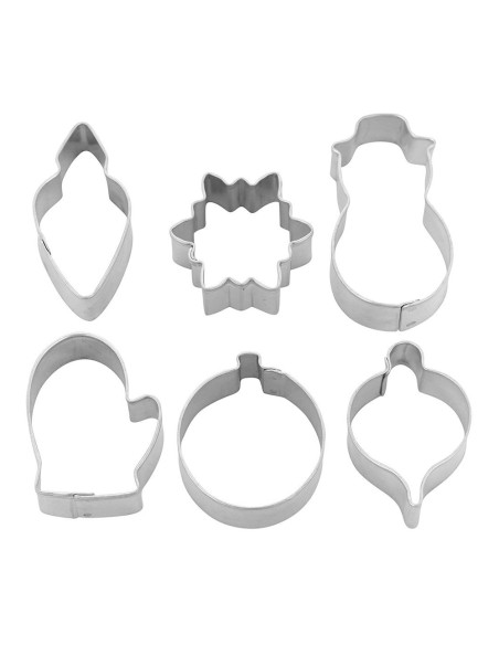 Wilton Mini Uitsteker Set Kerstboom -6st-