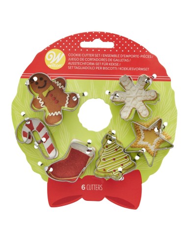 Wilton Mini Uitsteker Set Krans -6st-