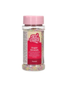 FunCakes Sugar Strands Pastel -80gr- 2