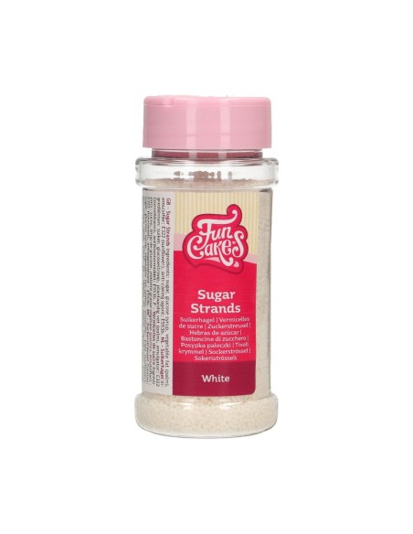 FunCakes Sugar Strands Wit -80gr-