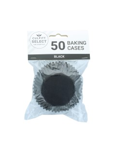 Culpitt Baking Cups Zwart -50st- 2