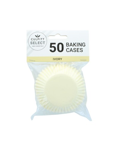 Culpitt Baking Cups Ivoor -50st-