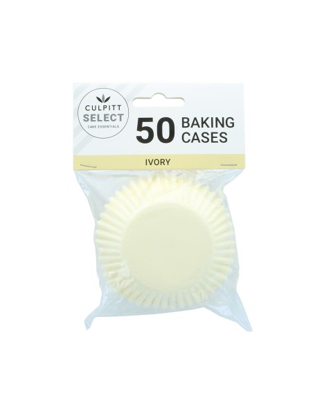 Culpitt Baking Cups Ivoor -50st-