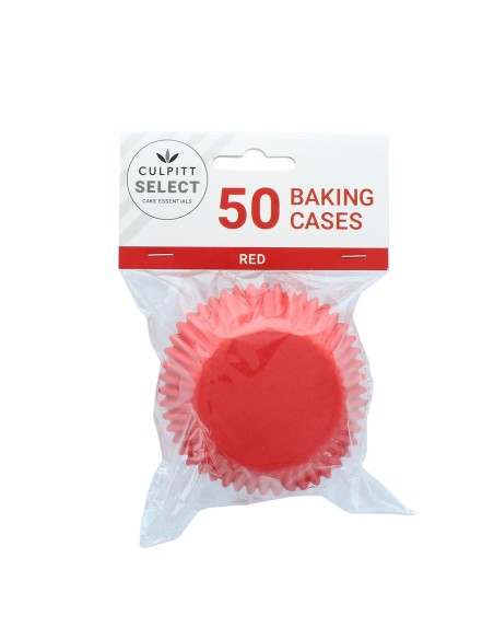 Culpitt Baking Cups Rood -50st-